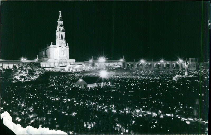 The Pope in Portugal - Vintage Photograph