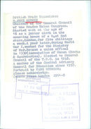 British Trade Unionist B.ANNE GODWIN - Vintage Photograph