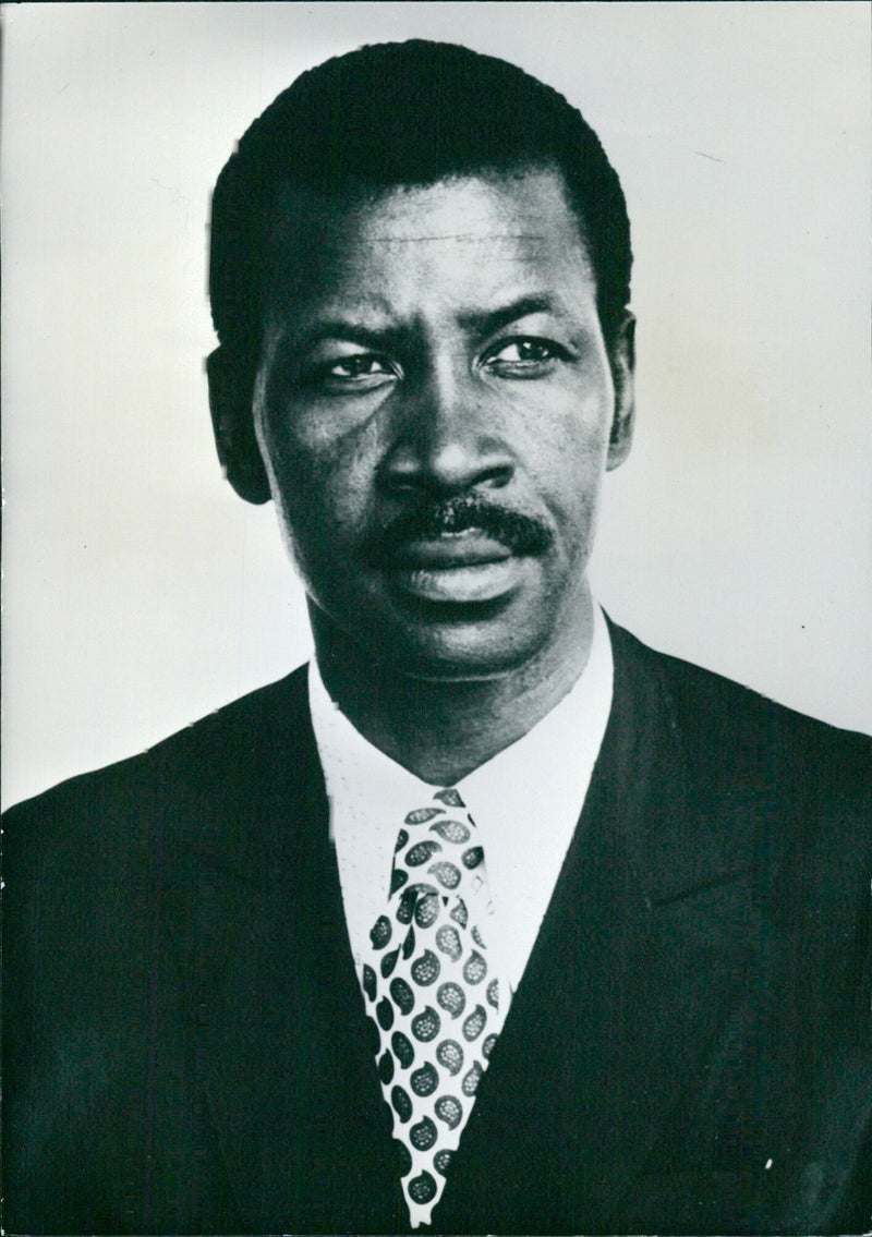 AMADY NATHE Ma OPS AMADY Nathé, Minister of Justice and Keeper of the Seal, Chad Republic - Vintage Photograph