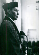 PROF. DR. EDUARD GOLDSTUCKER, Chairman of the Union of Czechoslovak Writers - Vintage Photograph