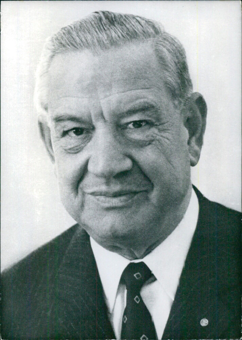 DR. ALFONS COPPEL, Minister-President of Bavaria - Vintage Photograph
