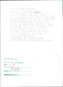 President Yitzhak Navon of Israel - Vintage Photograph