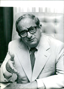 President Yitzhak Navon of Israel - Vintage Photograph