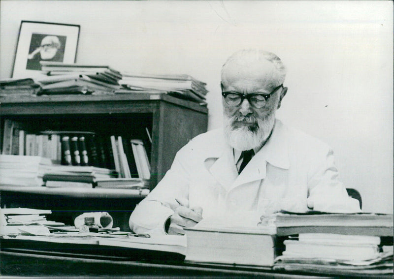 Dr. Iancu Gontea, Renowned Rumanian Scientist - Vintage Photograph