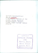 British Personalities: DR. A. GIBSON - Vintage Photograph