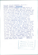 Supreme Allied Commander, N.A.T.O.: GENERAL ANDREW J. GOODPASTER - Vintage Photograph