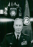 Supreme Allied Commander, N.A.T.O.: GENERAL ANDREW J. GOODPASTER - Vintage Photograph