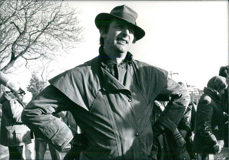 British Film Director Mike Newell - Vintage Photograph