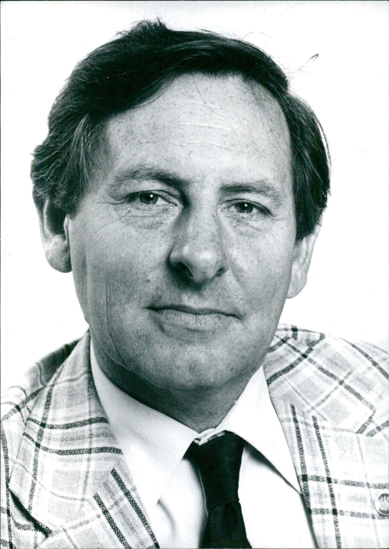 British Trade Unionist Eric Nevin, General Secretary of the Merchant Navy and Air Line Officers' Association - Vintage Photograph