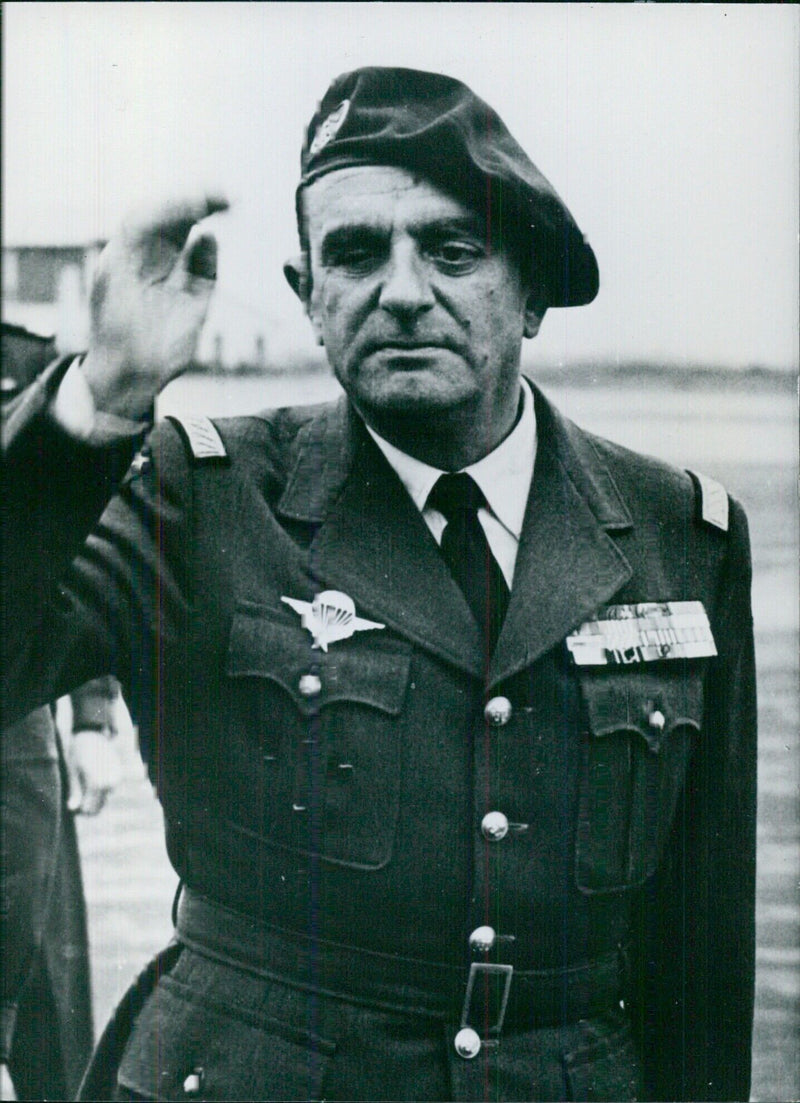 French Service Chiefs: GENERAL JEAN GILLES - Vintage Photograph