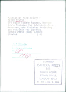 Australian Politicians: KEVIN NEUMAN OPS - Vintage Photograph
