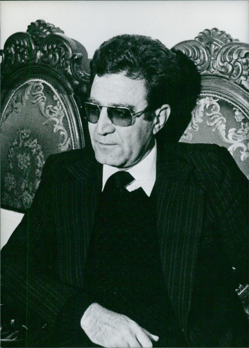 Abdoul Majit Sarboland, Minister of Information and Culture in Soviet-occupied Afghanistan - Vintage Photograph