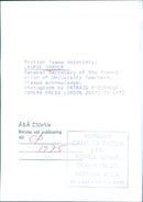 British Trade Unionists: LAURIE SAPPER General Secretary of the Association of University Teachers - Vintage Photograph