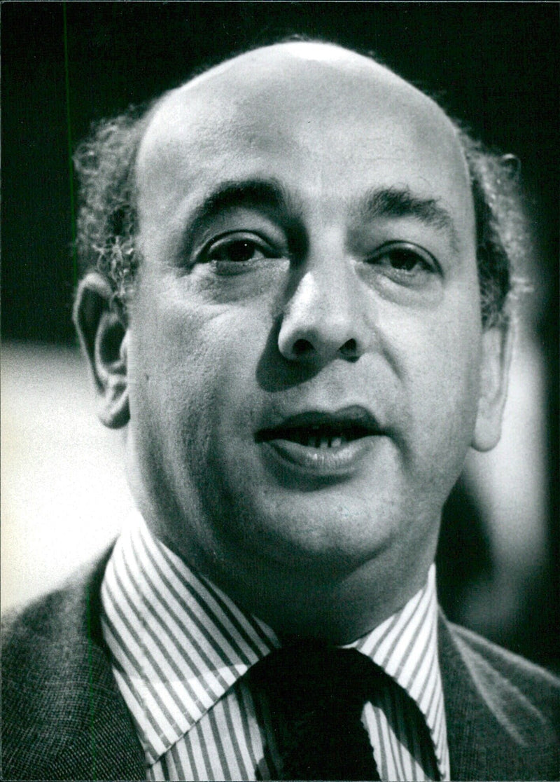 Alan Sappar, General Secretary of ACTAT - Vintage Photograph