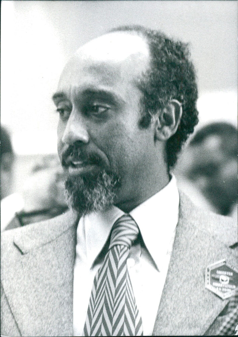 MARCELLINO DOS SANTOS, Vice-President of Mozambique - Vintage Photograph