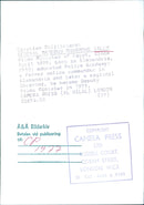 Egyptian Politicians: GENERAL MANDOUH MUHAMMAD SALEM - Vintage Photograph