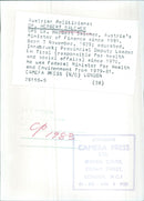 Dr. Herbert Salcher, Austria's Minister of Finance - Vintage Photograph