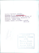 Soviet Service chiefs - Vintage Photograph