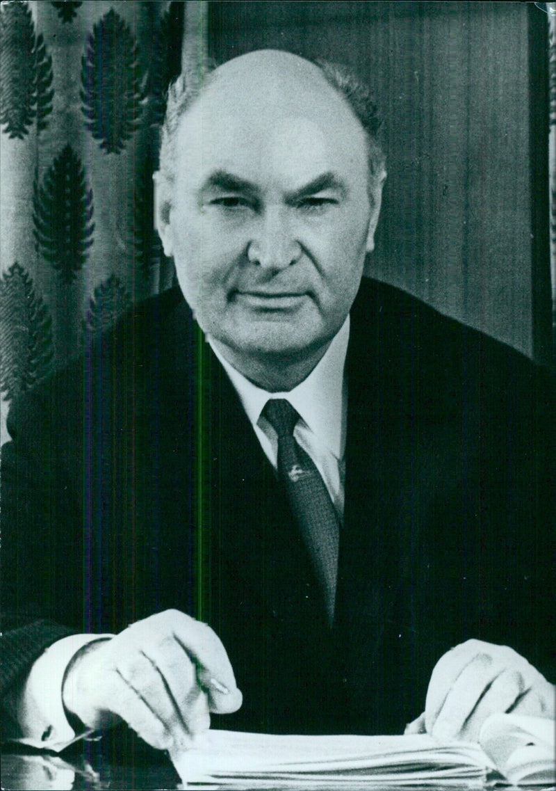 Soviet Financial Expert VITALI VOROBJEV - Vintage Photograph