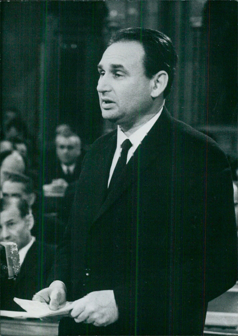 MATYAS TIMAR, Vice-Premier of Hungary - Vintage Photograph