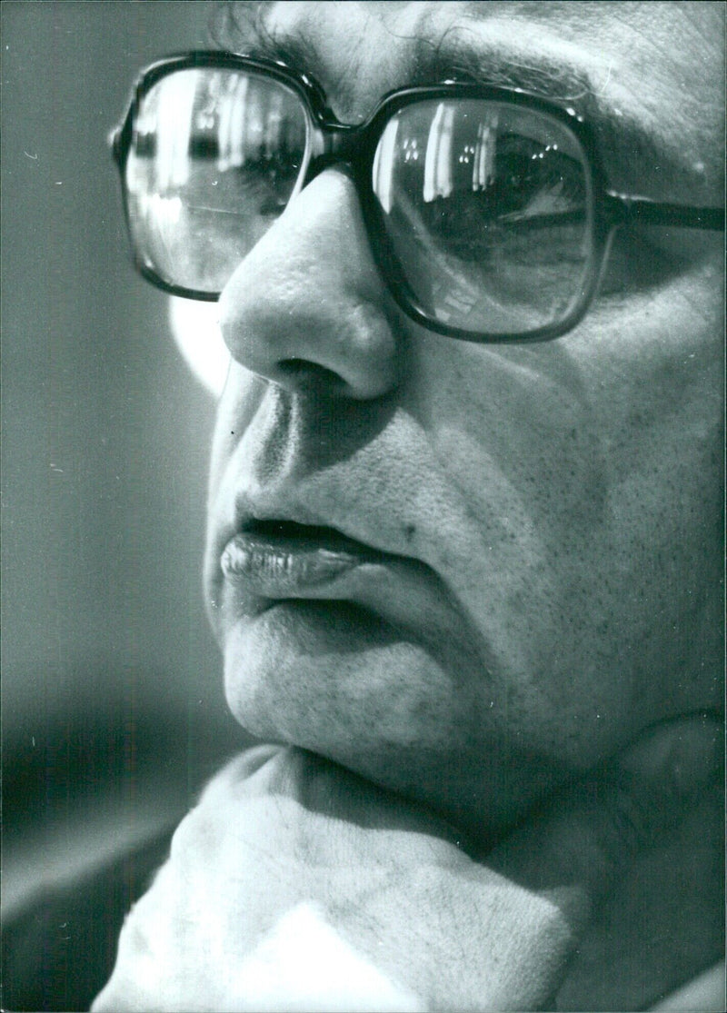 Paul A. Volcker, Chairman of the U.S. Federal Reserve Fund - Vintage Photograph