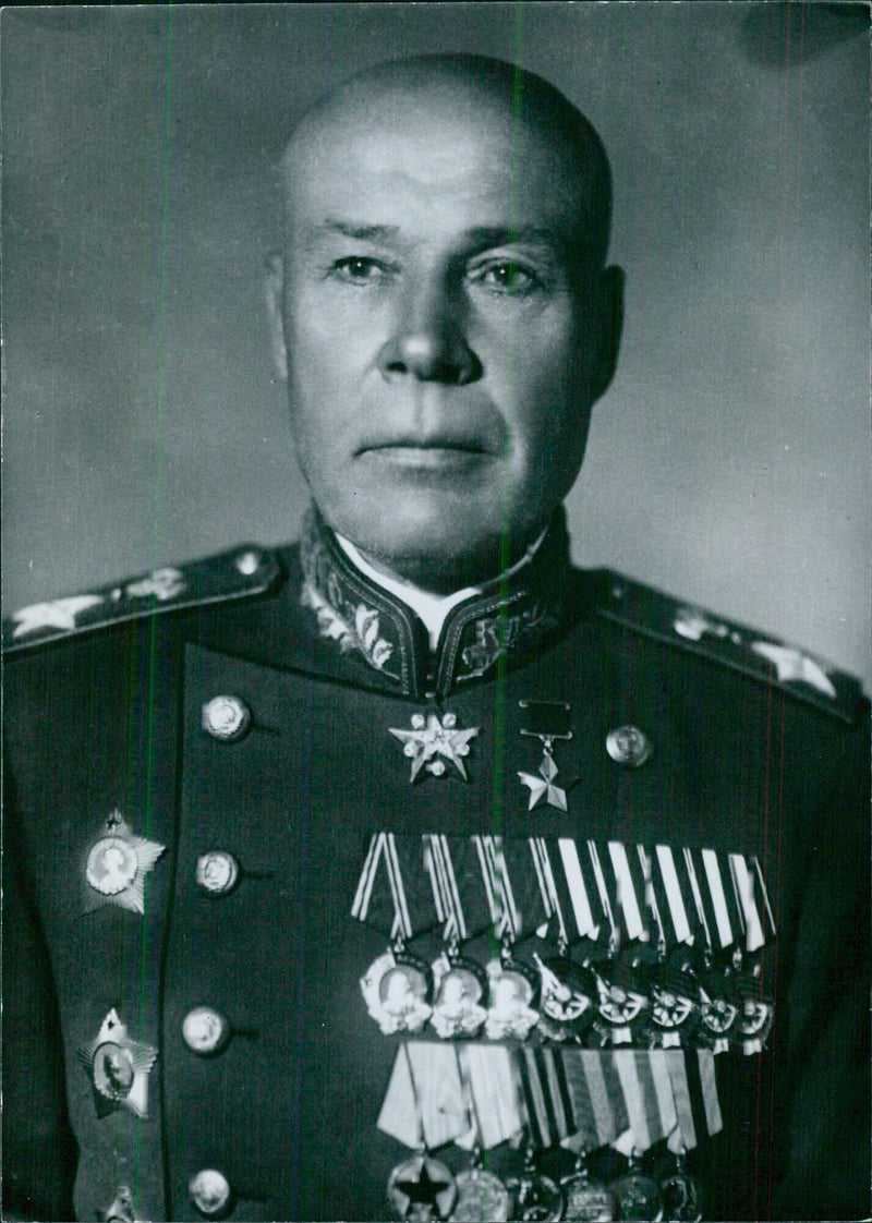 Marshal of the Soviet Union, Timoshenko - Vintage Photograph