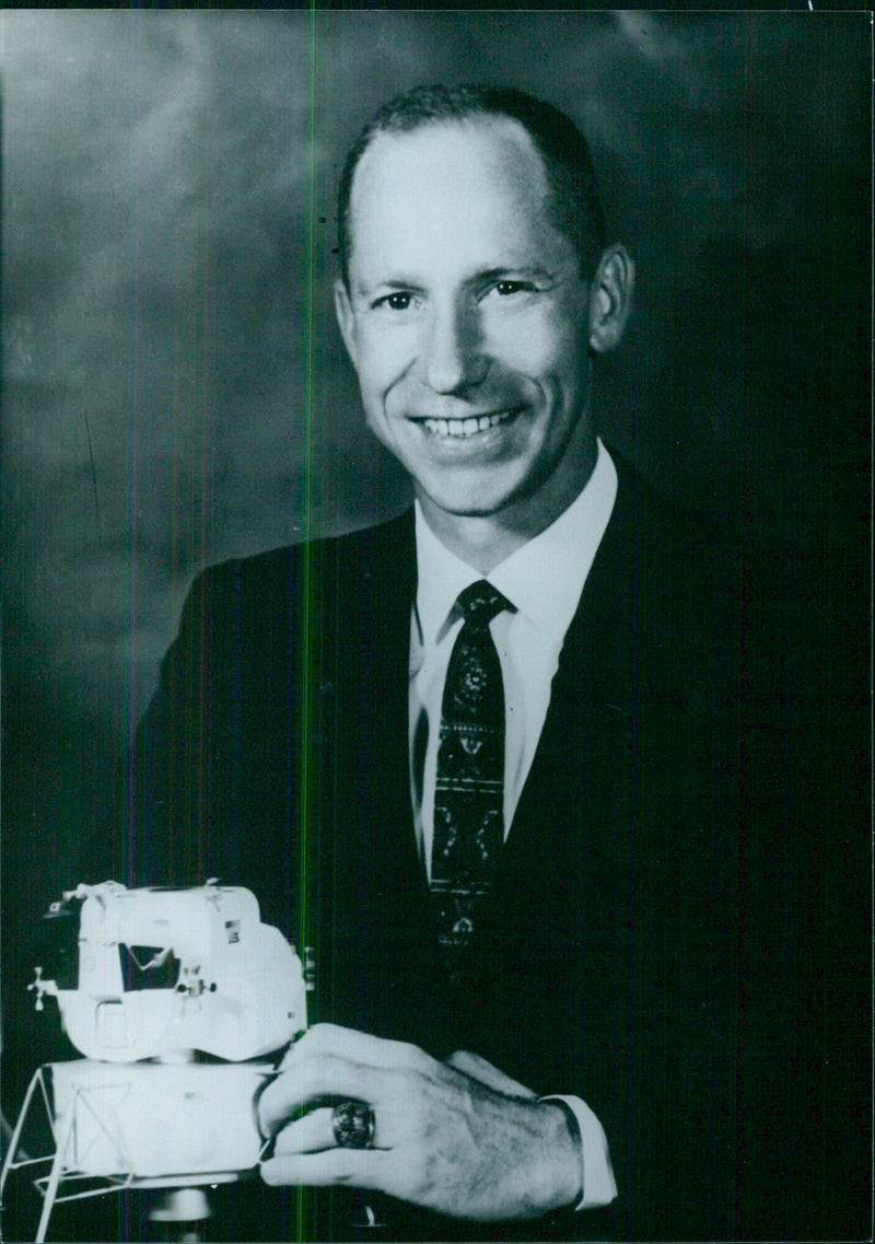 U.S. Astronauts: ALFRED M. WORDEN - Vintage Photograph