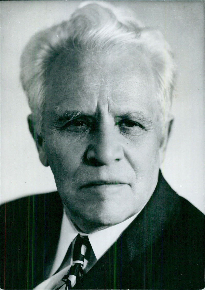 Soviet Scientist Vladimir D. Timakov - Vintage Photograph