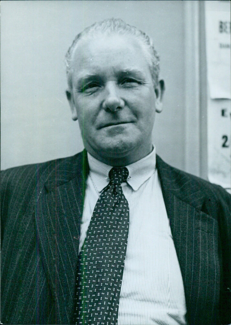 JOHN WOODS, Vice-President of the Scottish Miners' Union - Vintage Photograph