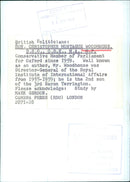 HON. CHRISTOPHER MONTAGUE WOODHOUSE - Vintage Photograph