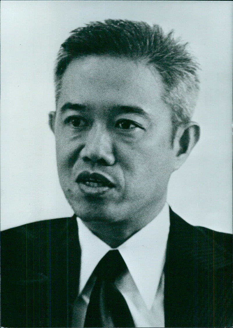 CESAR ENRIQUE VIRATA Secretary of Finance and Governor of the Philippines section of the International Bank for Reconstruction. - Vintage Photograph