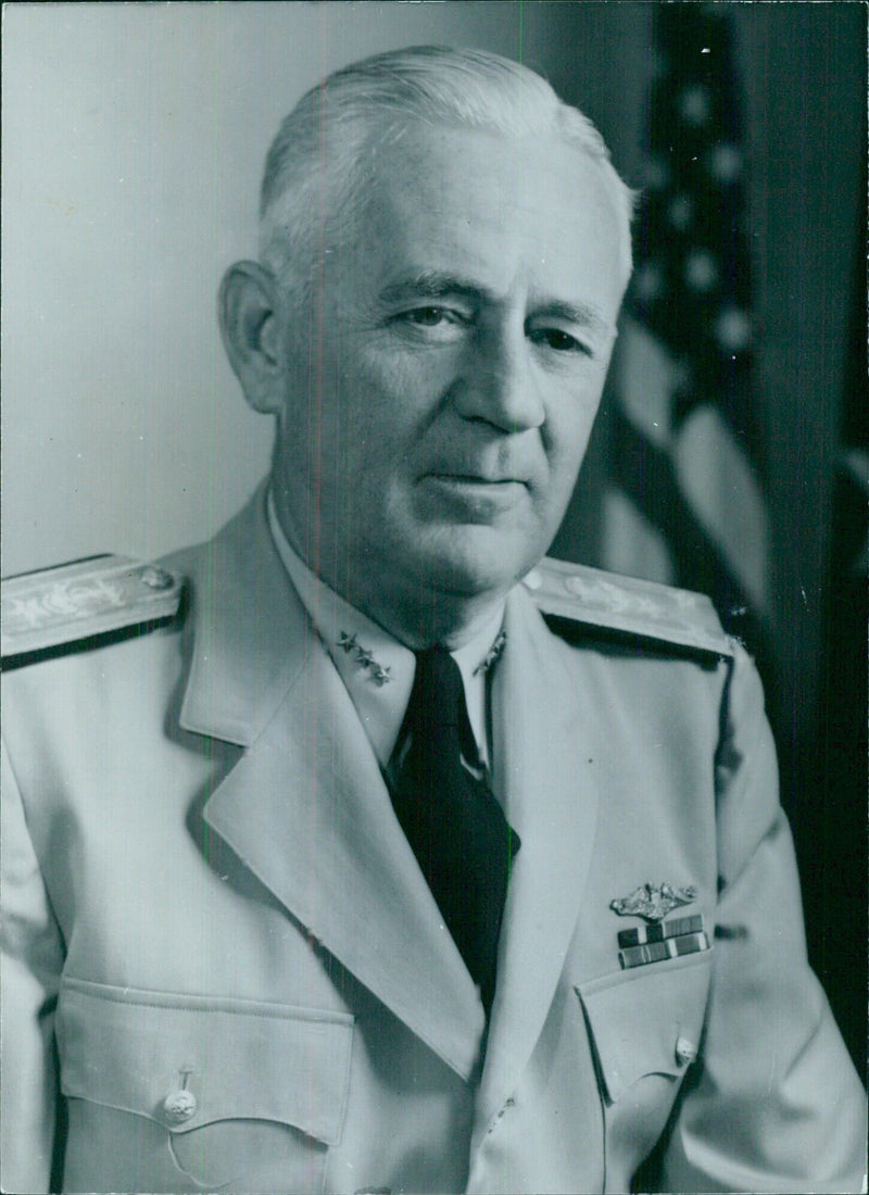 VICE ADMIRAL EDMUND T. WOOLDRIDGE - Vintage Photograph