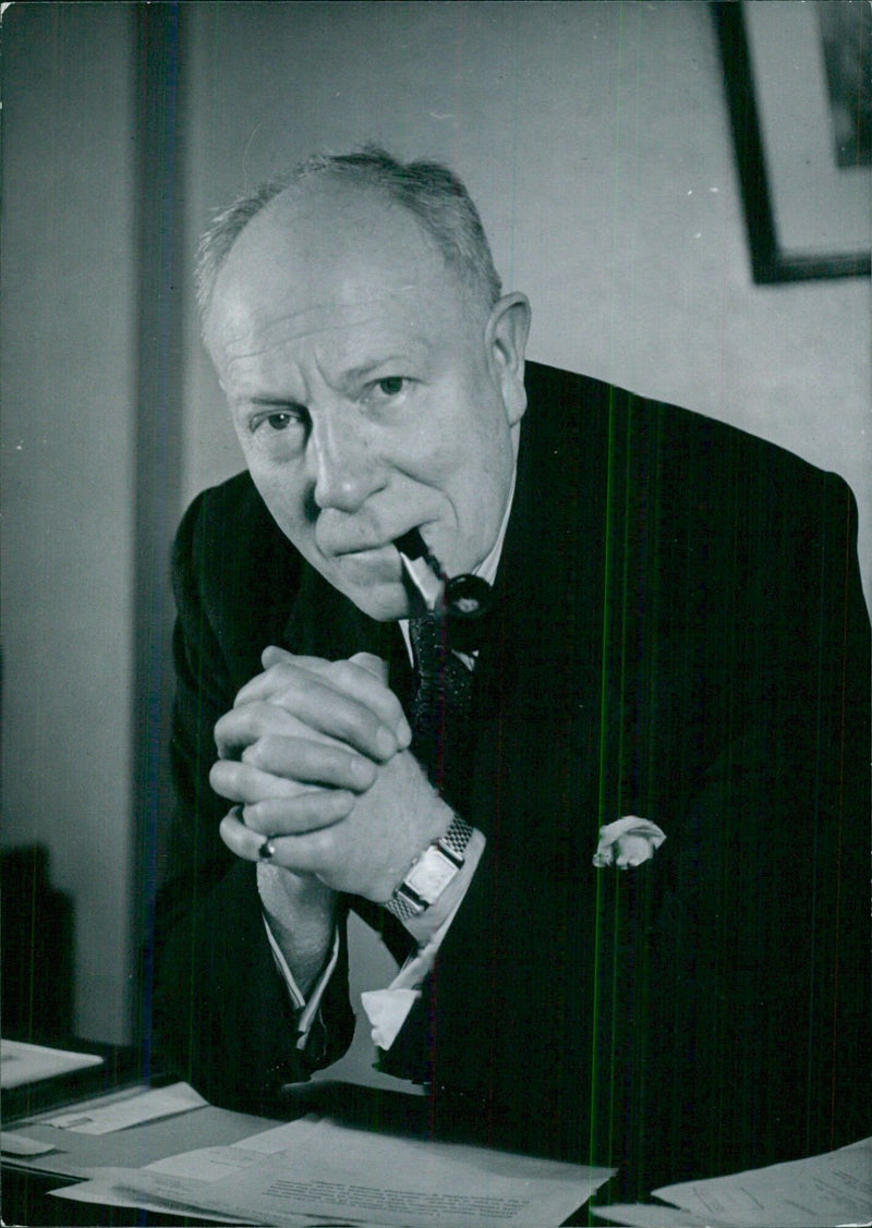 Portrait study of British Trades Union Leader - Vintage Photograph