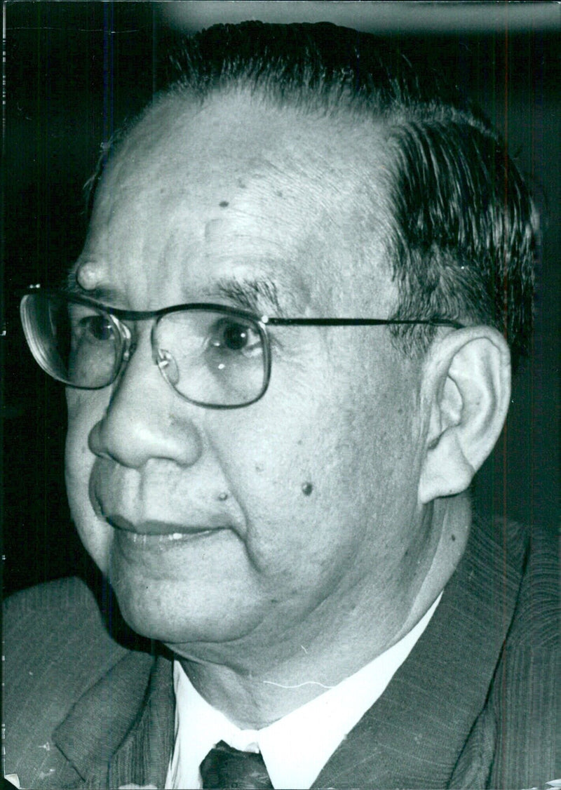 SENATOR VU VAN MAU Founder and Chairman of the National Reconciliation Force - Vintage Photograph