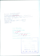 Stanislaw Wylupek, Poland's Minister of Heavy and Agricultural Machinery - Vintage Photograph