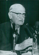 ROBERT E. WOOD, Sears Roebuck and Co. Chairman - Vintage Photograph