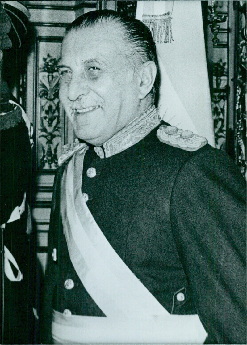 Lt. Gen. Roberto Viola, Commander-in-Chief of the Argentinian Army - Vintage Photograph