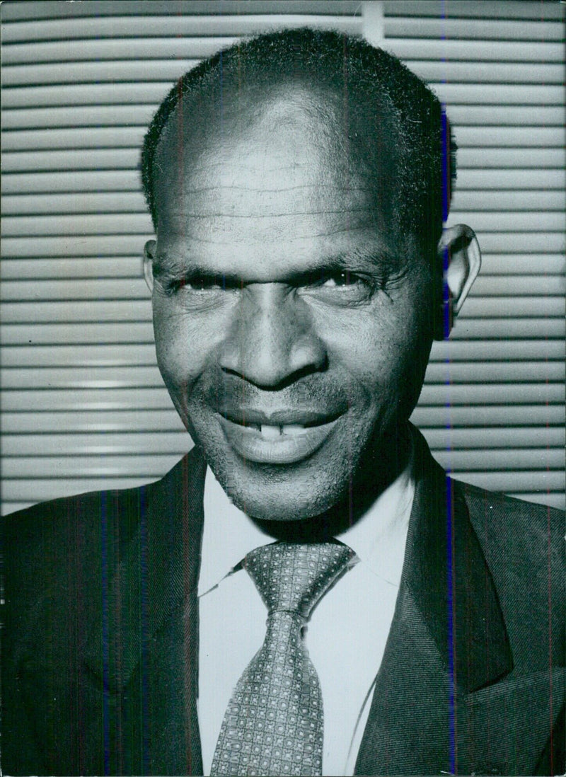 V.M.J.WOKABI Member of Legislative Council for Nyeri, member of Kenya African National Union (KANU) - Vintage Photograph