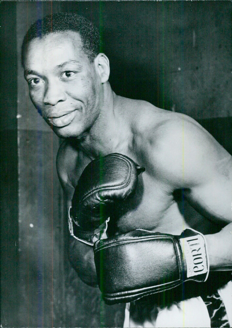 FEDERICO THOMPSON, Boxeador Argentino - Vintage Photograph