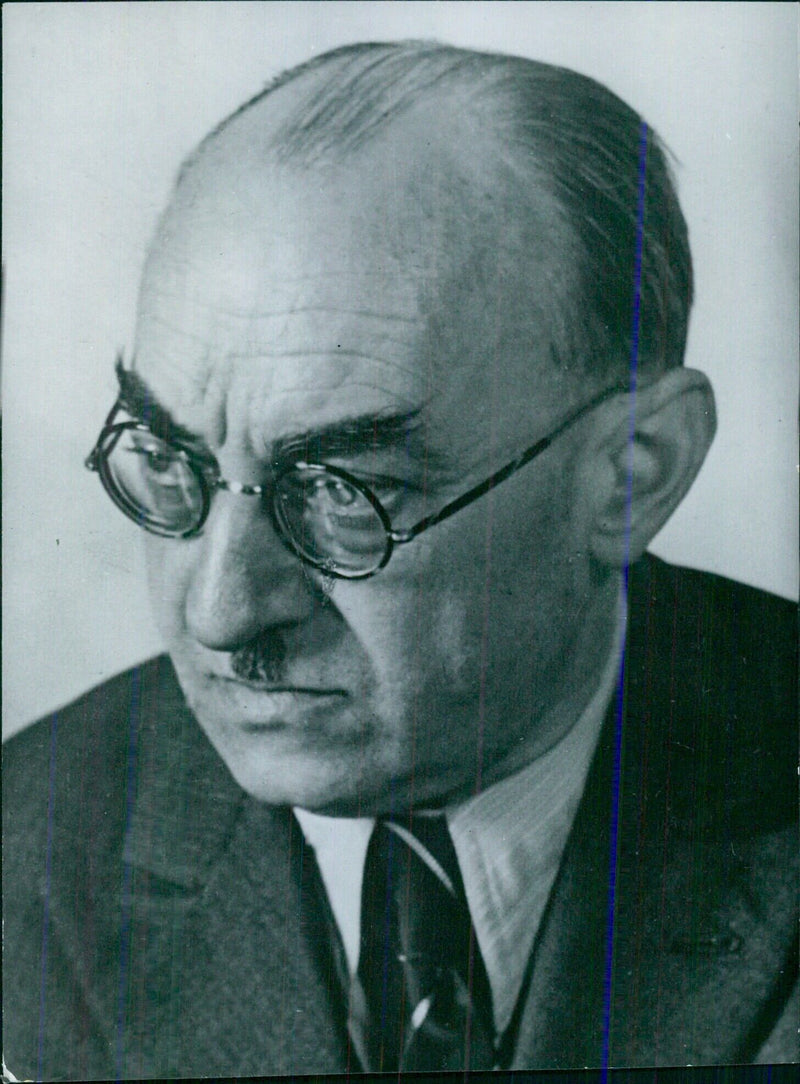 PROFESSOR LEO WOHLEB, Prime Minister of Baden - Vintage Photograph