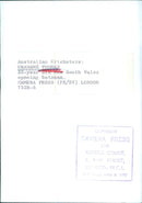 Australian Cricketers: GRAHAME THOMAS - Vintage Photograph