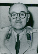 Turkish Politicians: GENERAL SITKI ULAY Minister of Communications in General Gurgel's Government - Vintage Photograph