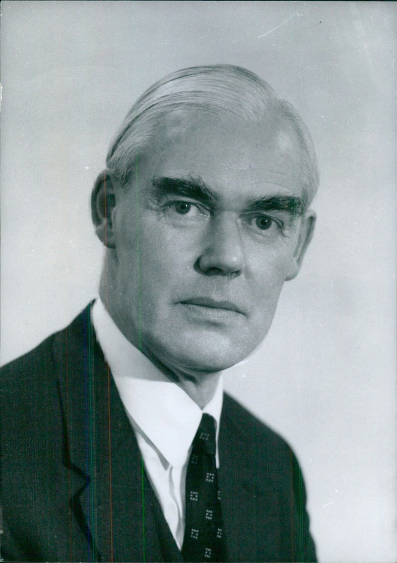 Portrait study of British businessman Mr. R.M. Thwaites - Vintage Photograph