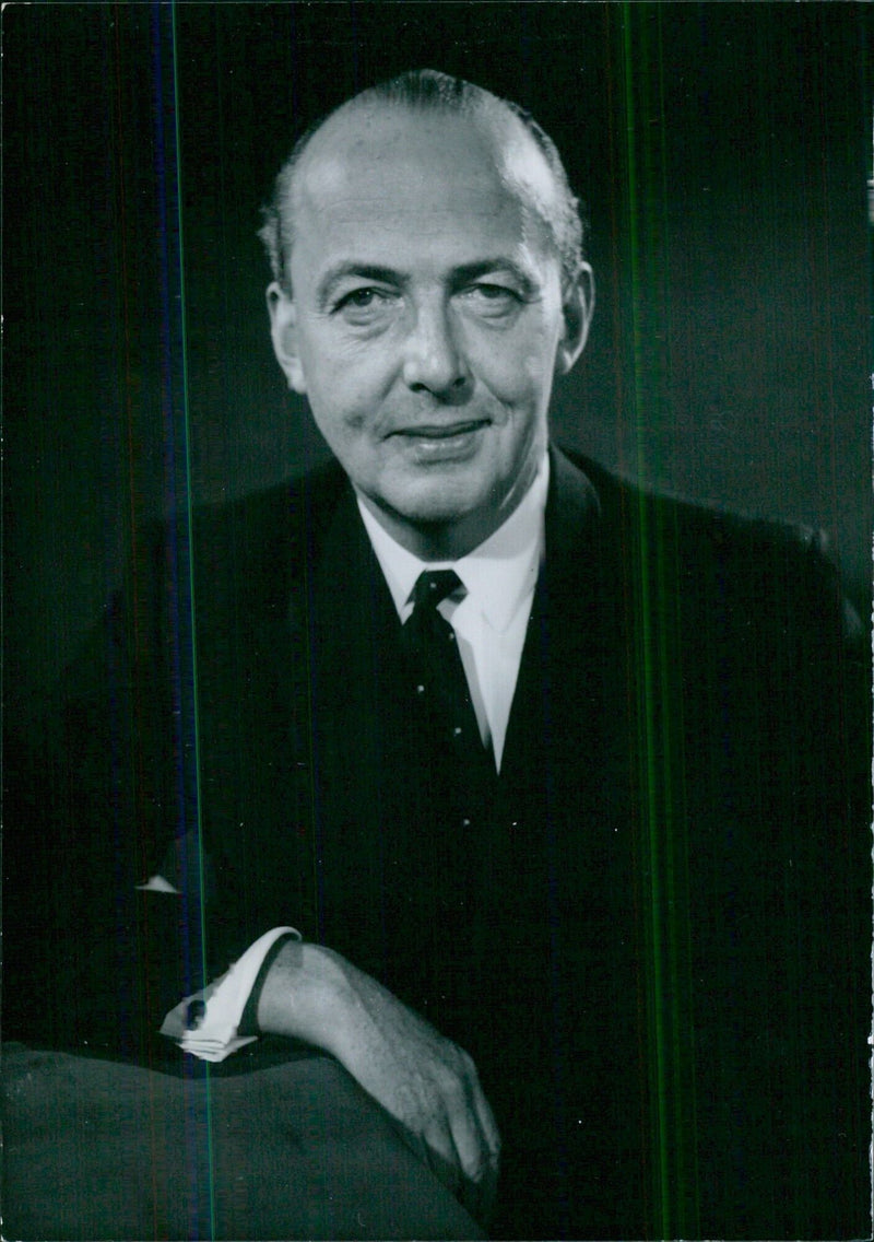 British Politician Peter Thorneycroft - Vintage Photograph