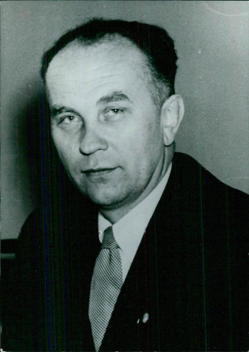 ALEXANDER PETROVICH VOLKOV, Chairman of the State Committee for Labor and Wages Questions - Vintage Photograph