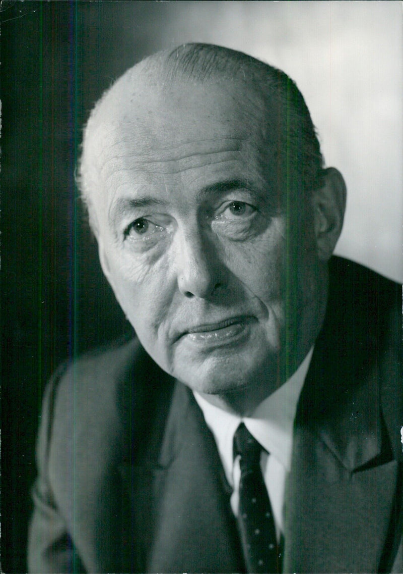 LORD THORNEYCROFT Chairman of Pye of Cambridge, Ltd., and of Pirelli Ltd. - Vintage Photograph