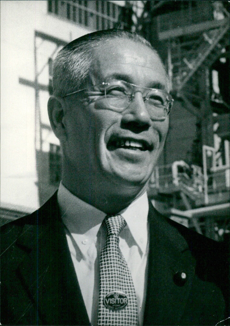 KOICHI UDA, Chairman of the Japanese Atomic Energy Commission - Vintage Photograph