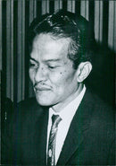 Indonesian Diplomats: ISMAEL THAJEB Permanent Representative of Indonesia at the United Nations. - Vintage Photograph