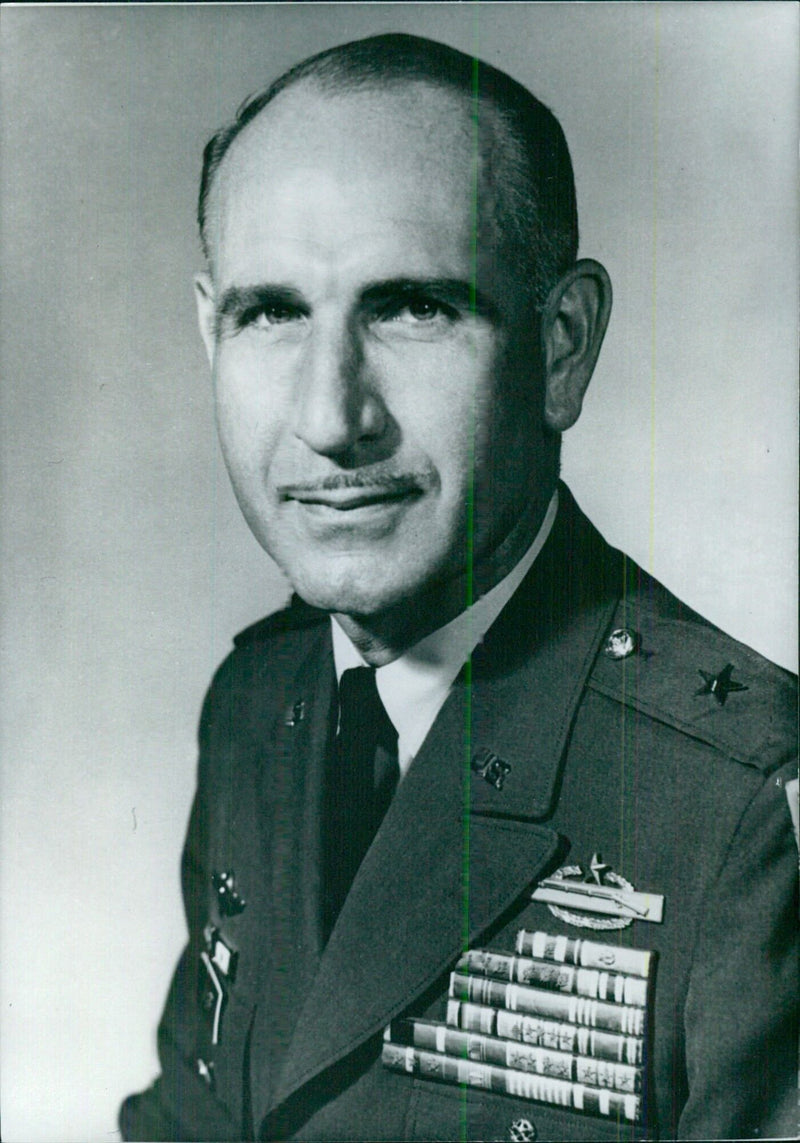 American Service Chiefs: BRIGADIER-GENERAL HERBERT E.WOLFF - Vintage Photograph