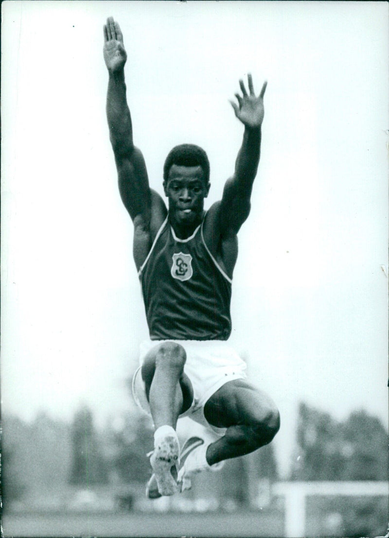 U.S. Olympic athlete Randy Williams - Vintage Photograph